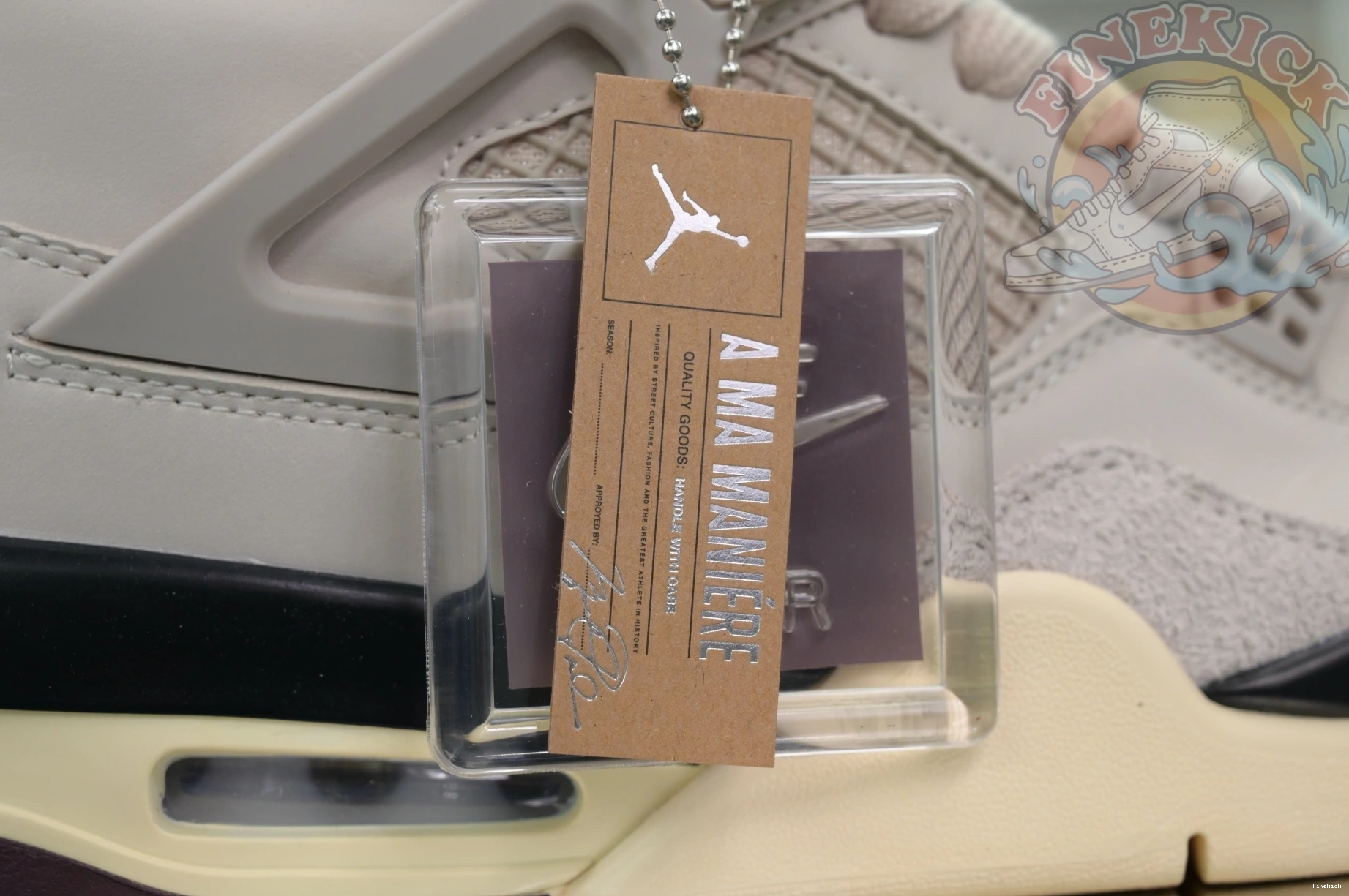 Were Air Jordan A x Ma You Sleeping” Maniére Jordan 4“While 0916